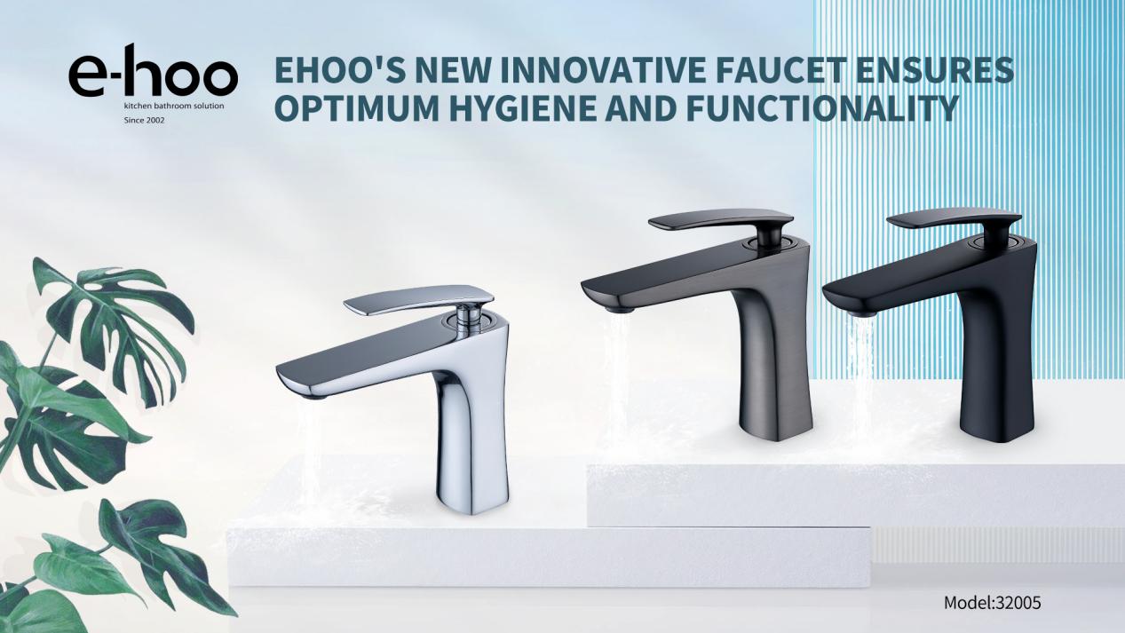 Ehoo's new innovative faucet ensures optimum hygiene and functionality